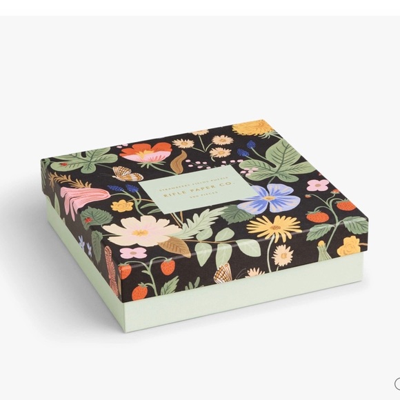 Rifle Paper Co. Strawberry Fields Jigsaw Puzzle 500 Piece Boho Floral NEW - Picture 3 of 7